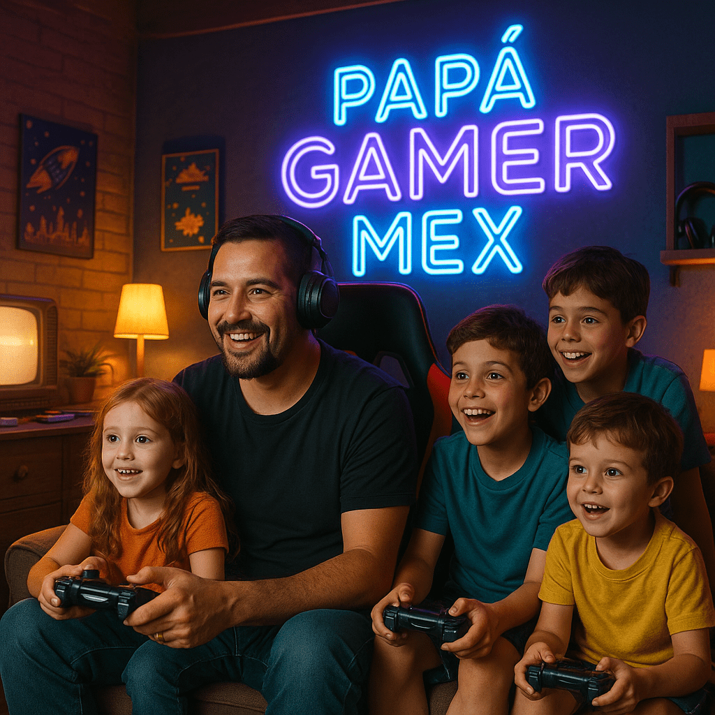 ¡Bienvenidos a Papá Gamer Mex! Un lugar para jugar y aprender en&nbsp;familia.