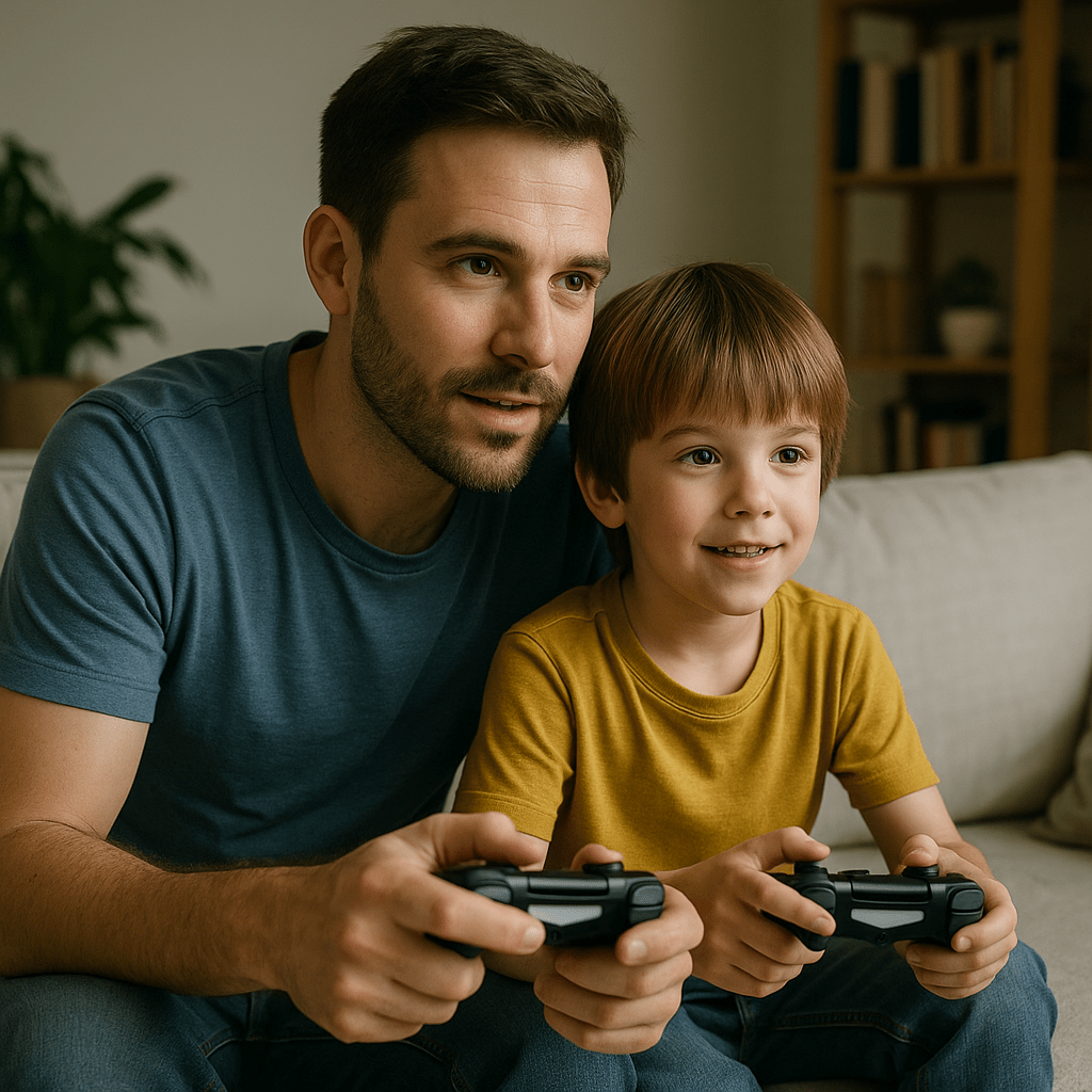 Conecta mejor con tus hijos a través de los&nbsp;videojuegos.