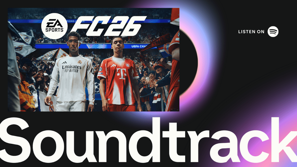 🎶⚽ EA SPORTS FC 26 revela su épica banda sonora con más de 100 canciones y Moise Kean como primer futbolista&nbsp;incluido